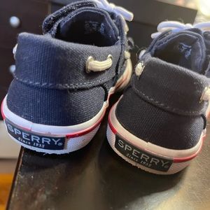 Boys sperry slip on sneakers